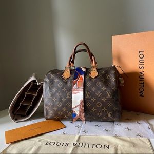 Louis Vuitton - Speedy Monogram Lock Key Dust Bag